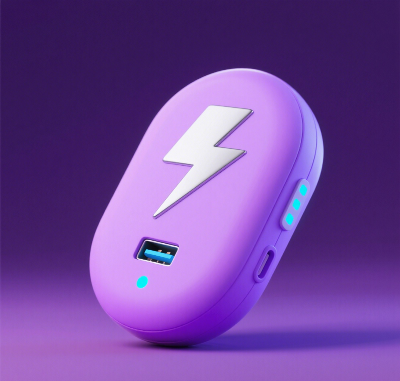 繪制卡通充電寶